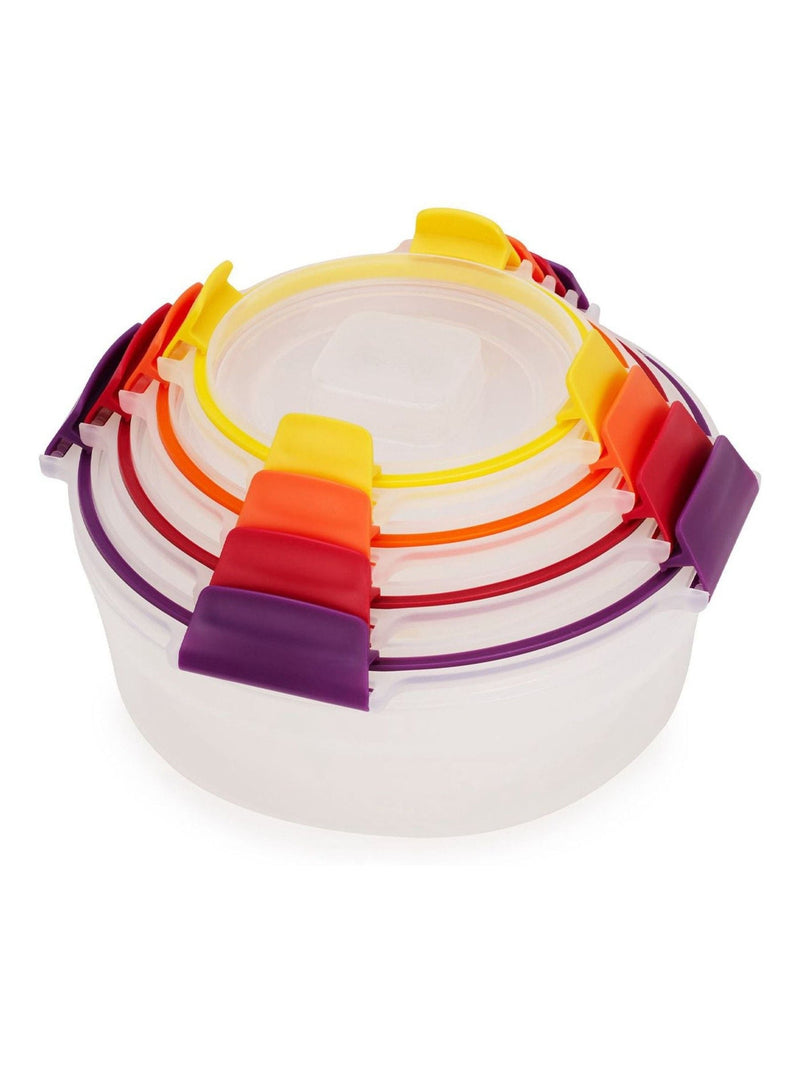Joseph Joseph multicolour nest lock round containers 4 piece, UK version