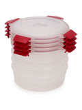Joseph Joseph 4 piece multicolour nest lock round storage containers, UK version