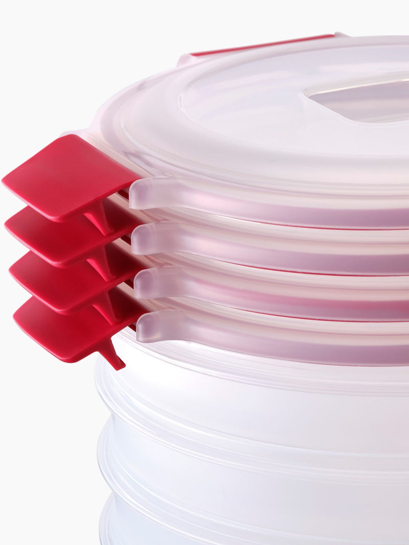 Joseph Joseph 4 piece multicolour nest lock round storage containers, UK version