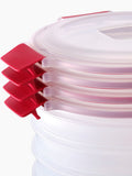 Joseph Joseph 4 piece multicolour nest lock round storage containers, UK version