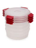 Joseph Joseph 4 piece multicolour nest lock round storage containers, UK version