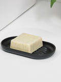 ReBorn Graphite Black bathroom caddy and soap dish bundle, imported from the UK