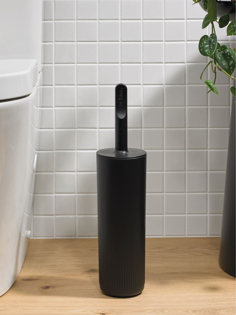 ReBorn Graphite Black Toilet Brush, imported from the UK