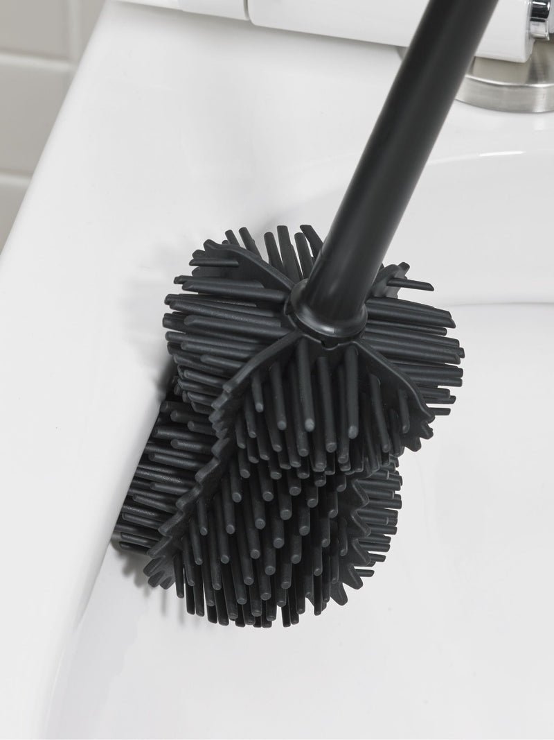 ReBorn Graphite Black Toilet Brush, imported from the UK