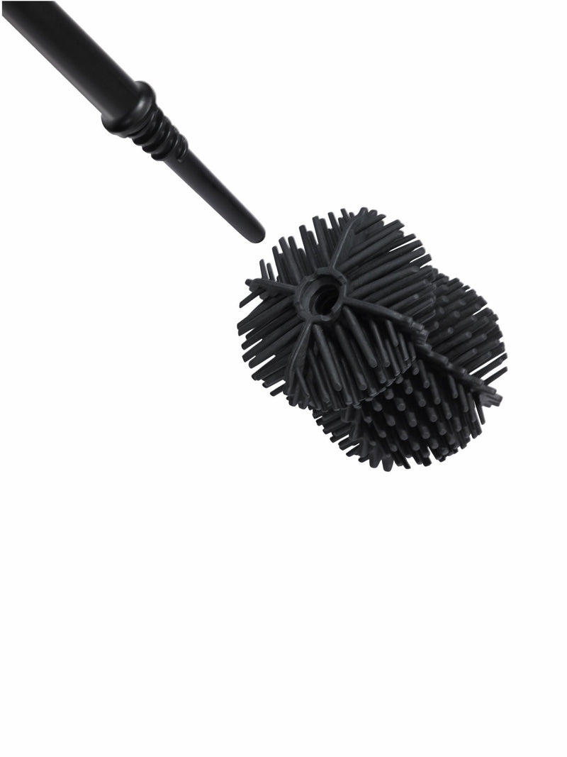ReBorn Graphite Black Toilet Brush, imported from the UK