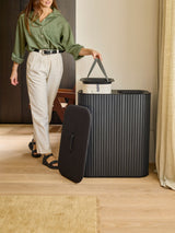 Next Joseph Joseph Black Tota Luxe 90L Laundry Basket- Buy online at McGrocer