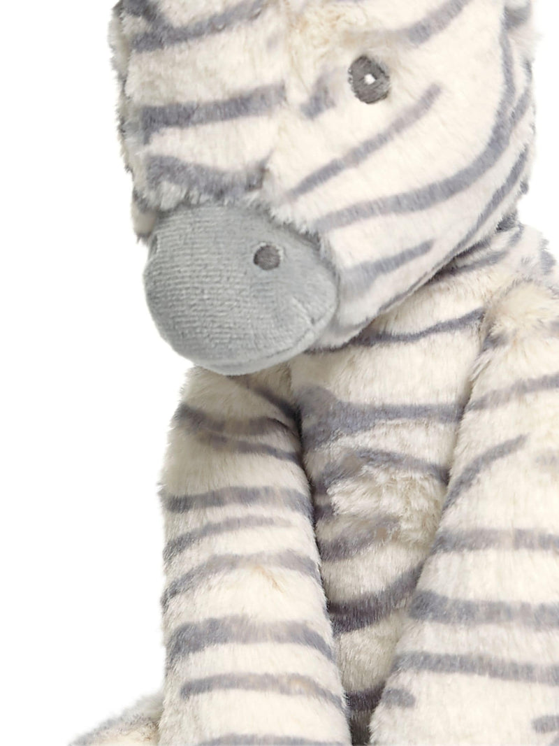 Mamas & Papas Ziggy Zebra grey zebra soft toy (British brand)