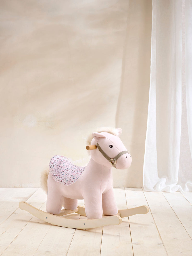 Mamas & Papas Ditsy Floral rocking horse (British brand)