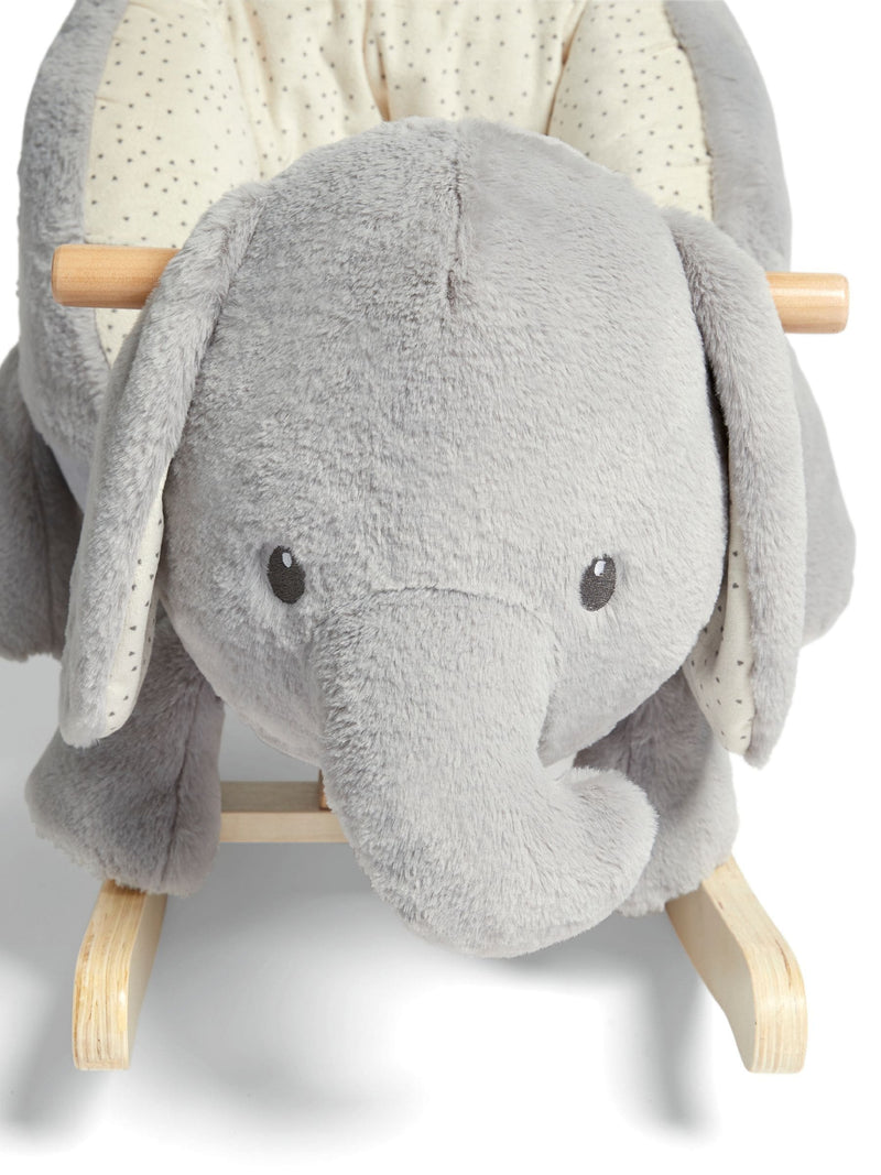 Mamas & Papas elephant rocking horse with pink floral print, UK version