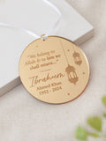 No Ordinary Gift personalised lantern decoration 8x8 cm, UK version