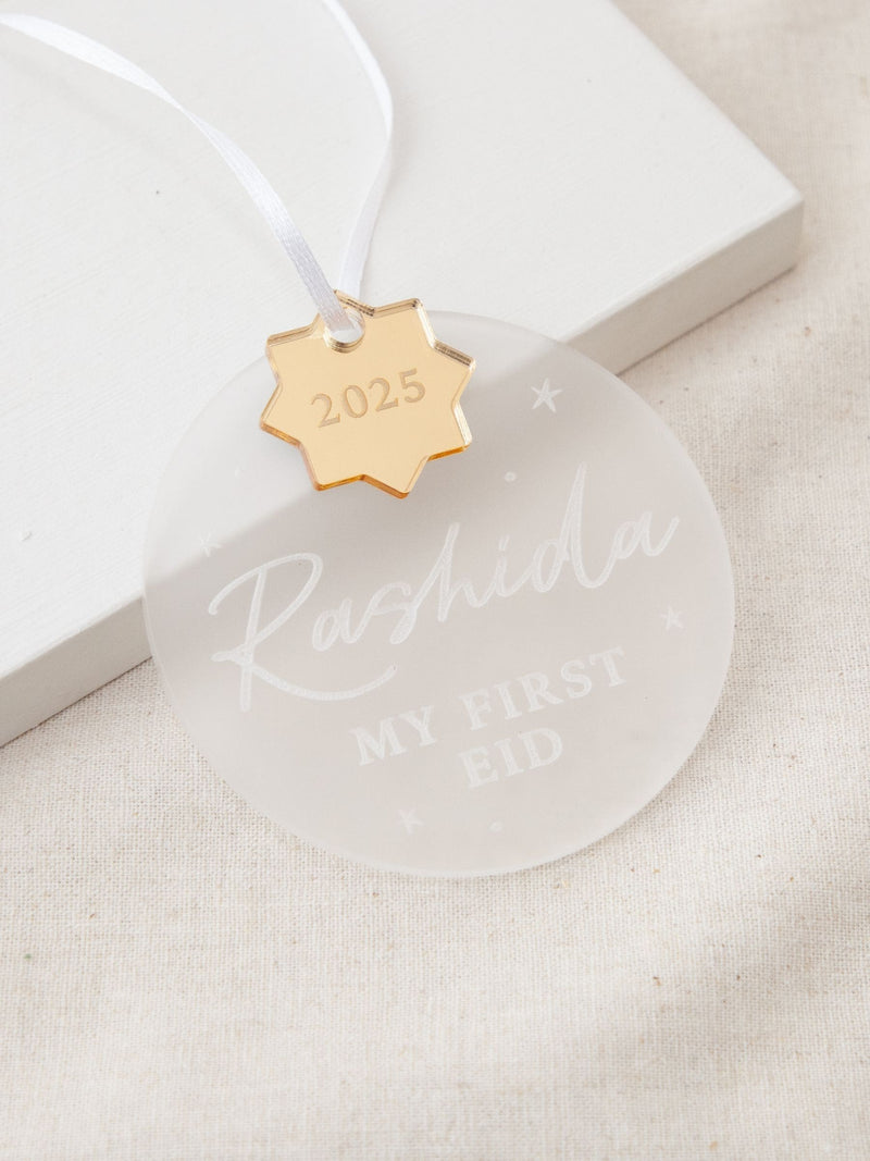 No Ordinary Gift hanging decoration with star charm 8x8 cm - British product