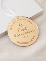 Next No Ordinary Gift Personalised First Eid & Ramadan Hanging Decoration 8x8cm- Buy online at McGrocer