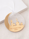 No Ordinary Gift Crescent Moon hanging decoration 8x8cm - British product