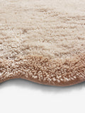 Soft scallop washable doormat, UK version