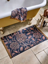 Next William Morris At Home Copper Wild Tulip Bath Mat- Buy online at McGrocer