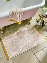 Next William Morris At Home Plaster Pink Strawberry Thief Bath Mat- Buy online at McGrocer