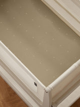Snuz 2 Pack Sage Cross Crib Fitted Sheets