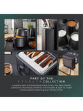 Swan 6 piece black stealth kitchen utensil set (British brand)