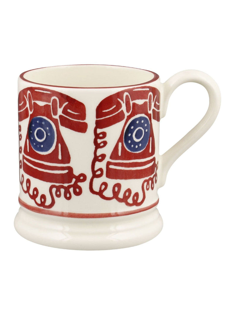 Emma Bridgewater cream telephone mug 1/2 pint - British product