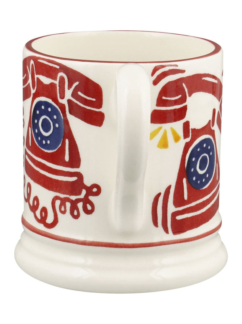 Emma Bridgewater cream telephone mug 1/2 pint - British product