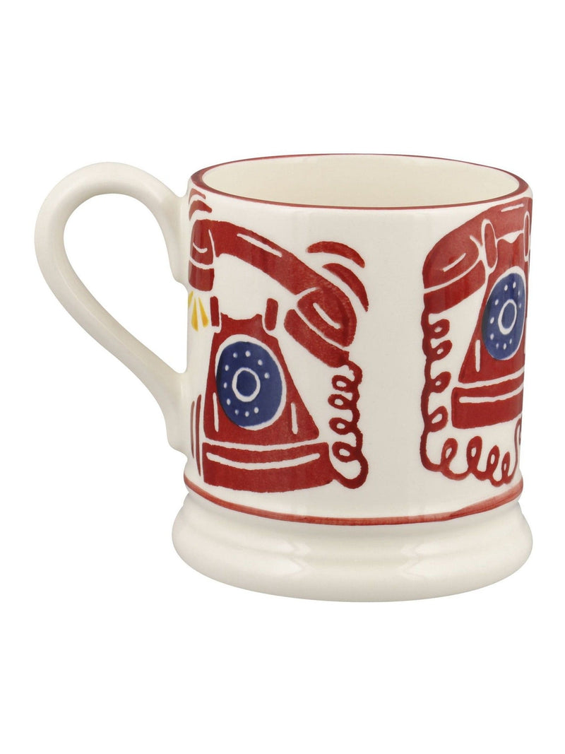 Emma Bridgewater cream telephone mug 1/2 pint - British product