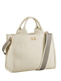 Loveabode personalised twill tote bag natural colour - British product