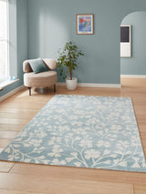 Next Catherine Lansfield Blue Grace Floral Rug- Buy online at McGrocer