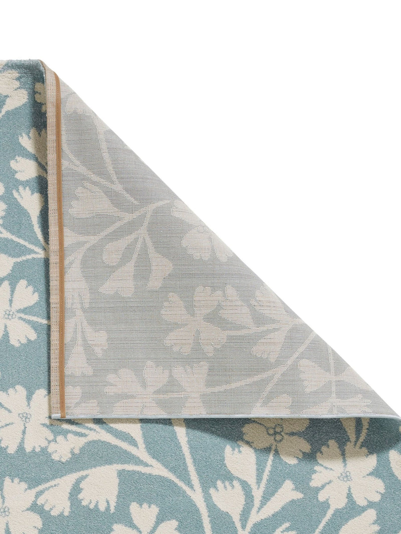 Catherine Lansfield Blue Grace Floral rug - British product