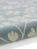 Catherine Lansfield Blue Grace Floral rug - British product