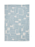 Catherine Lansfield Blue Blocks abstract rug - British product