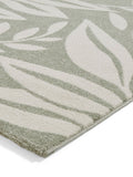 Catherine Lansfield Sorral Leaves botanical rug, 100% polypropylene - British product