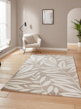 Next Catherine Lansfield Natural Sorral Leaves Botanical Rug- Buy online at McGrocer