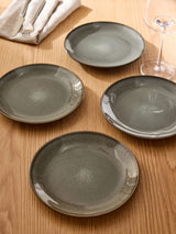 Next Set of 4 Grey Hampton Stoneware Side Plates- Buy online at McGrocer