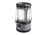 2-in-1 camping lamp grey with removable torches, imported from the UK