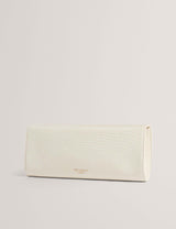 M&S Ted Baker Fabric Moire Chain Strap Baguette Clutch Bag- Buy online at McGrocer