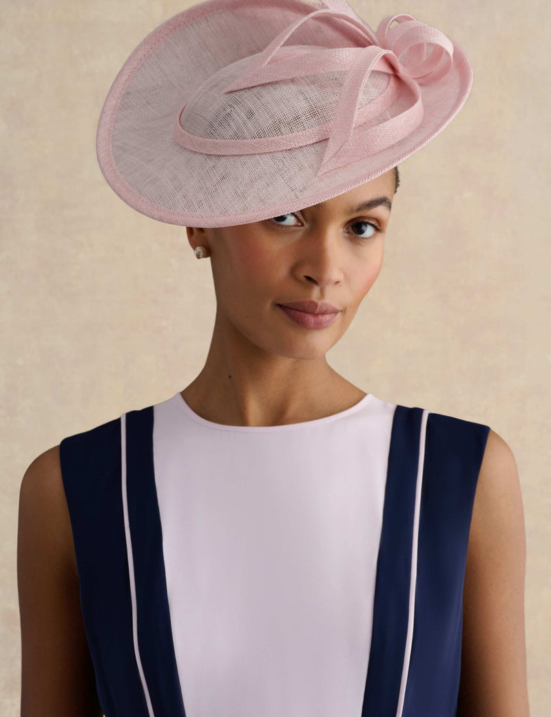 Hobbs fascinator with bow detail, imported from the UK