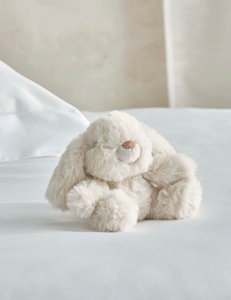 Mamas & Papas faux fur bunny soft toy - British product