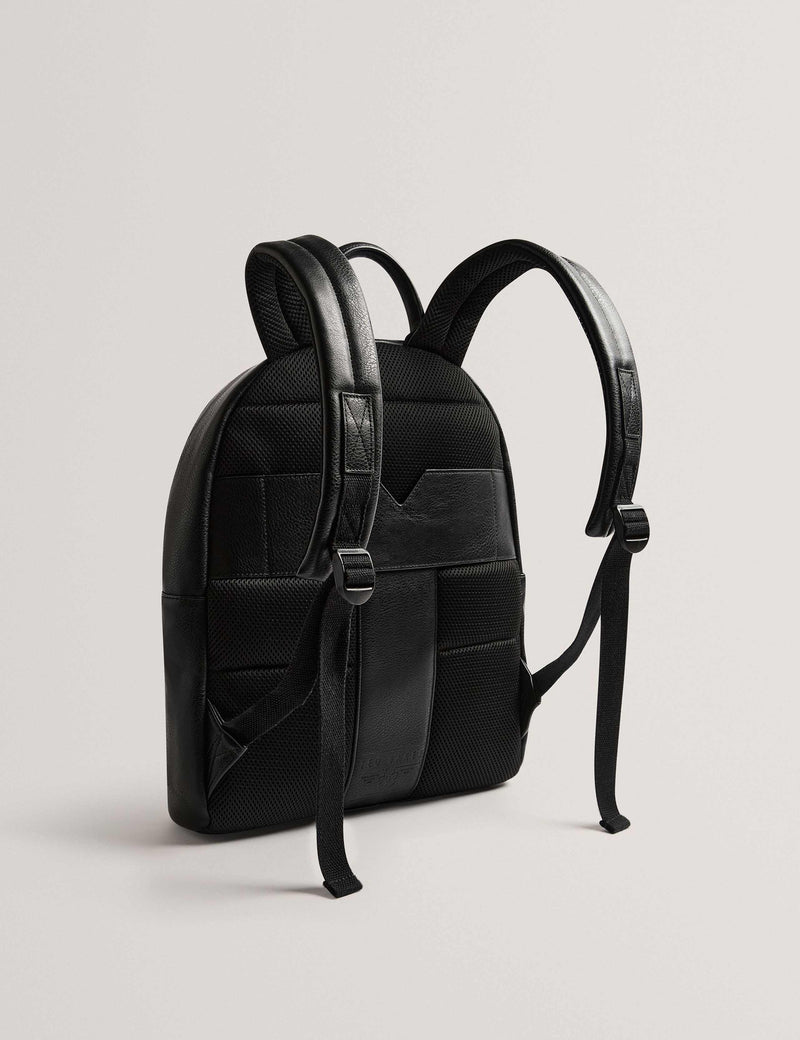 Ted Baker faux leather checked backpack, UK version