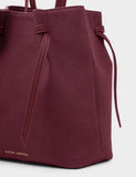Katie Loxton faux leather bucket bag with detachable strap, imported from the UK