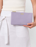 Katie Loxton faux leather birthstone pouch purse, imported from the UK