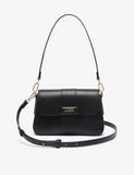 Lacoste faux leather flap shoulder bag, imported from the UK