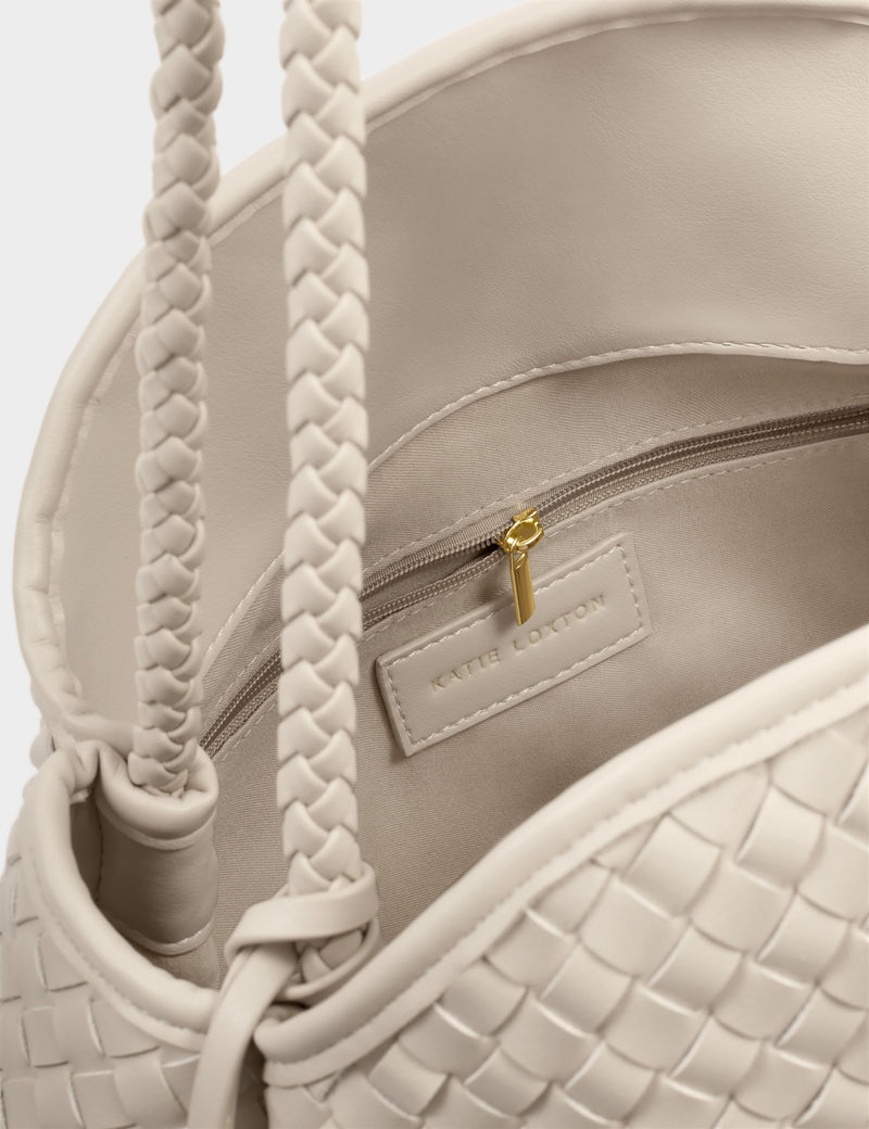Katie Loxton hand woven large shoulder bag - British product