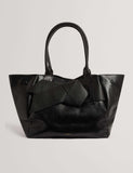 Ted Baker faux leather knot bow tote bag (British brand)