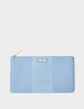 Katie Loxton March birthstone pouch in faux leather (British brand)