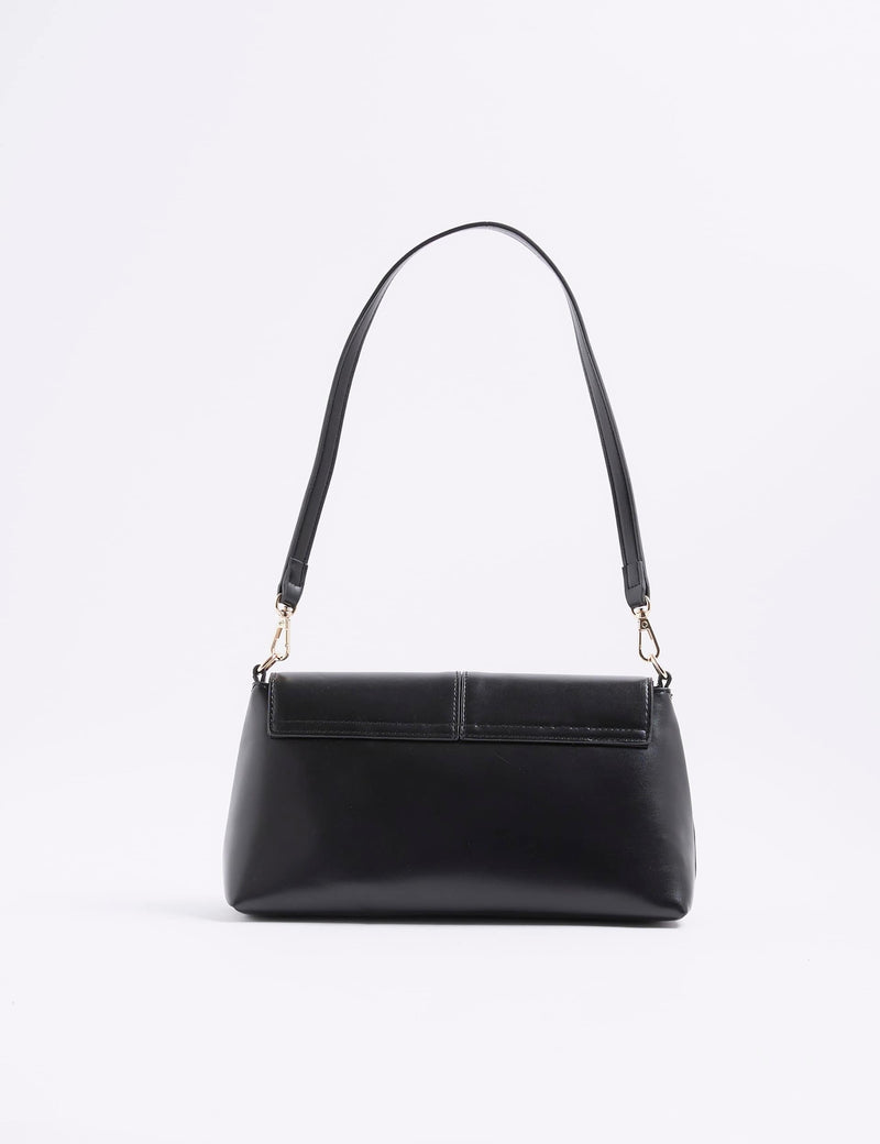 River Island faux leather patent clutch bag (British brand)