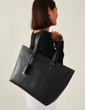 Accessorize faux leather shoulder tote bag (British brand)
