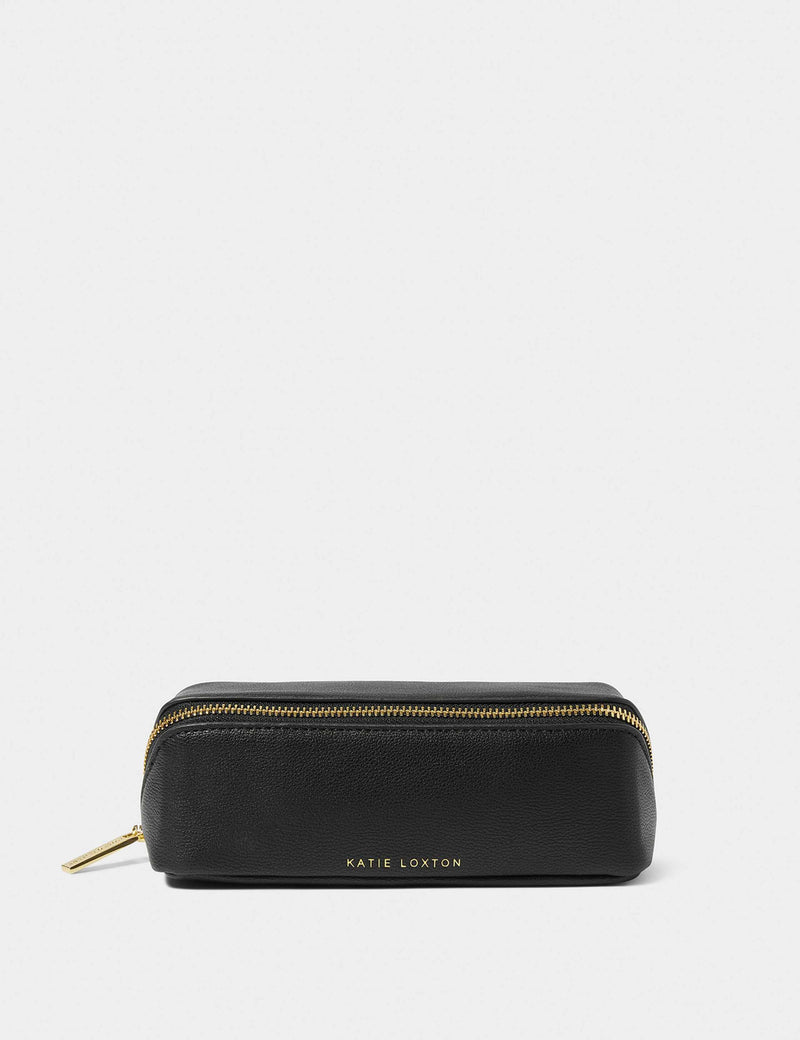 Katie Loxton faux leather small makeup bag, imported from the UK