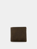 M&S faux leather textured bi-fold wallet, imported from the UK