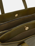 Faux leather webbing strap shoulder bag, UK version