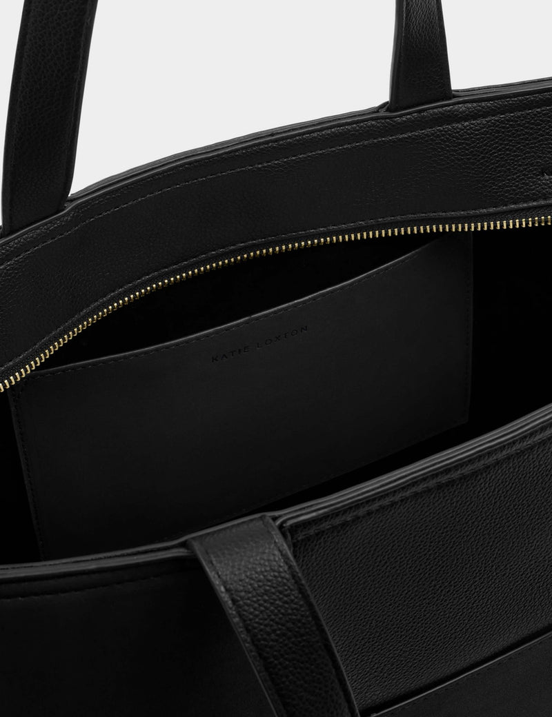 Katie Loxton veske i strikket fuskeler (britisk merke)